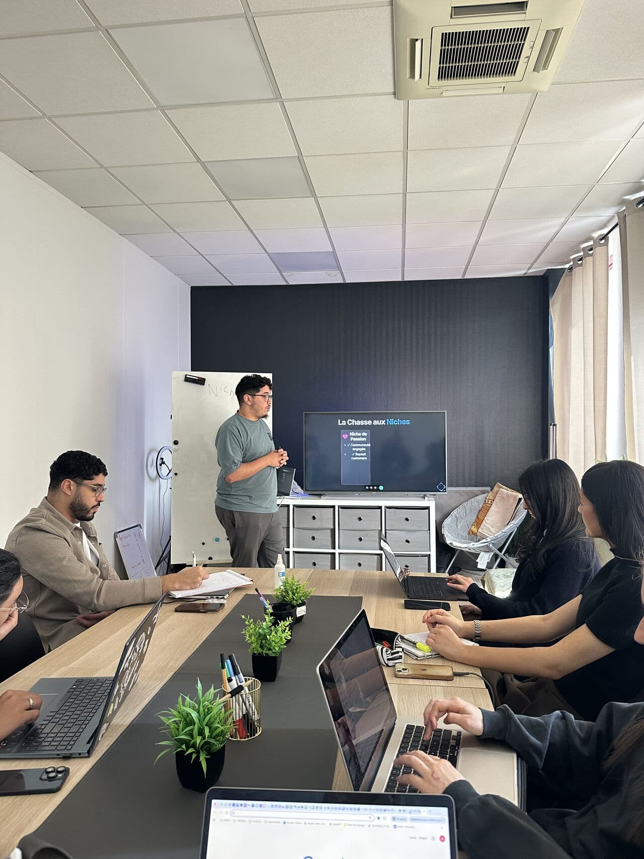 Visuel cas client, éditeur SaaS B2B anonyme